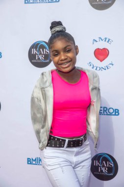 Brianni Walker, 15 Mayıs 2021 'de Los Angeles, CA' da Ame için düzenlenen 14. Doğum günü partisine katıldı.