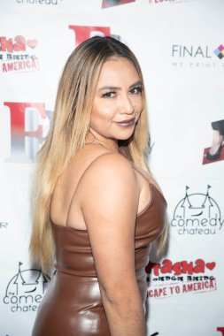 Barbara Sanchez sunar: The Comedy Chateau 'daki Lekeli Kırmızı Halı, Kuzey Hollywood, CA, 29 Mayıs 2021