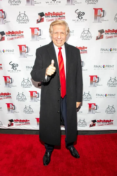 Pete Allman Forbes Productions Presenterar Flained Red Carpet Comedy Chateau — Stockfoto