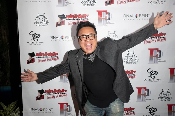 Jimmy Shin Participa Forbes Productions Apresenta Stained Red Carpet Comedy — Fotografia de Stock