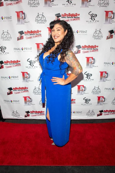 Tania Estrada Attends Forbes Productions Presents Stained Red Carpet Comedy — Stock Photo, Image