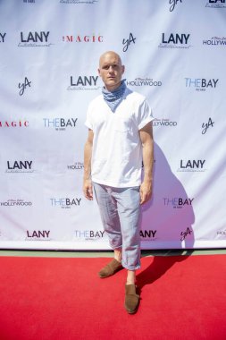 Mike Tarnofsky, 12 Haziran 2021 'de Los Angeles, CA' da LANY Entertainment yaz endüstrisi tanışma toplantısına katılıyor.