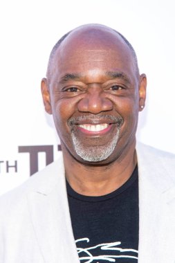 Aktör Gregg Daniel 24 Haziran 2021 'de Rocco' nun WeHo 'sunun açtığı 1. BET Öncesi Ünlüler Hediye Süitine katıldı.