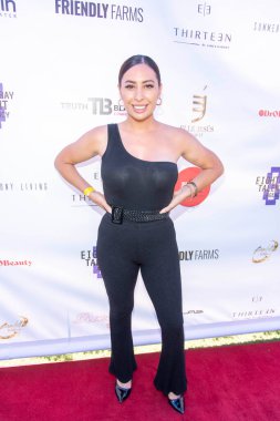 Aktris Karlee Perez, 24 Haziran 2021 'de Rocco' nun WeHo 'sunun açtığı 1.