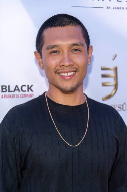 Lijah Liu, 24 Haziran 2021 'de Rocco' nun WeHo, Los Angeles, CA tarafından desteklenen 1. BET Öncesi Ünlüler Hediye Süitine katıldı.