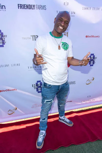 Komedyen Patrick Neal 24 Haziran 2021 'de Rocco' nun WeHo, Los Angeles, CA tarafından desteklenen 1. BET Öncesi Ünlüler Hediye Süitine katıldı.