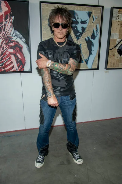 British Guitarist Billy Morrison Attends Julien Projects Vive Rock Upcoming — Stock Photo, Image