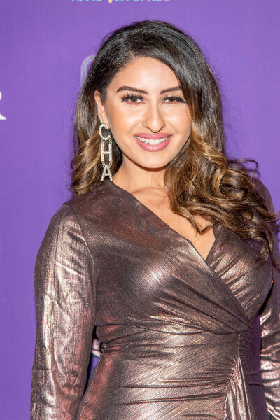 Kira Nashed attends PooBear,  Shndo and Loureen Ayyoub  Music Video Premiere Home of The Brave at Black Star Burger, Los Angeles, CA on June 24, 2021.