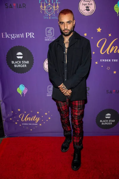 Darnell Got Attends Poobear Shndo Loureen Ayyoub Music Video Premiere — Stock Photo, Image