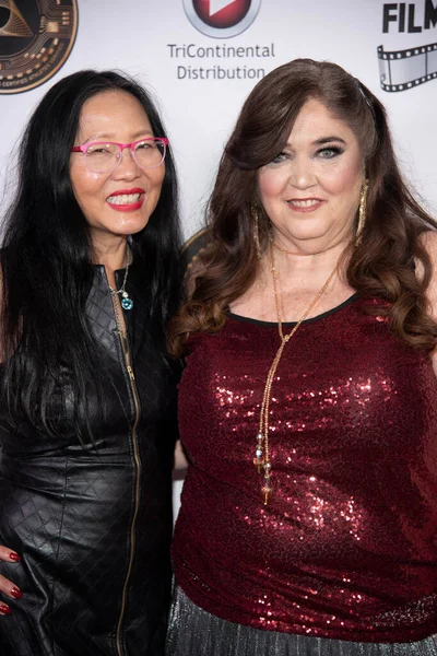 Joyce Chow Maggie Grimm Partecipare Ihollywood Filmfest Party Woman Club — Foto Stock