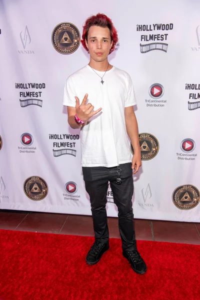 Noah Weiland 2021 Womans Club Hollywood Ihollywood Filmfest Party — 스톡 사진