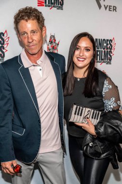 Brad Hunt, Tara Shayne, 26 Ağustos 2021 'de Hollywood Roosevelt Hotel, Los Angeles' ta düzenlenen 24. Filmlerle Dans Festivali 'nin açılış gecesine katıldı.