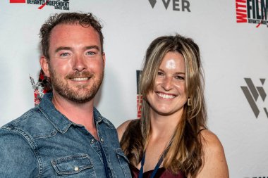 Thomas Verrette, Kelsey McCormick, 26 Ağustos 2021 'de Hollywood Roosevelt Hotel, Los Angeles' ta düzenlenen 24. Filmlerle Dans Festivali 'nin açılış gecesine katıldı.