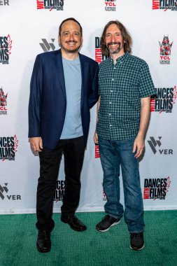 Dion Labriola, Chris Gaal, 5 Eylül 2021 'de TCL Çin Tiyatrosu' nda düzenlenen 24. Film Festivali 'nde 