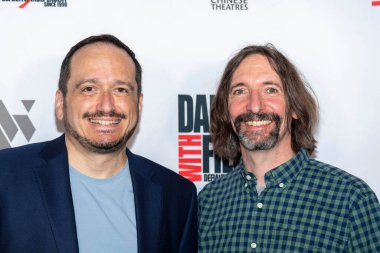 Dion Labriola, Chris Gaal, 5 Eylül 2021 'de TCL Çin Tiyatrosu' nda düzenlenen 24. Film Festivali 'nde 