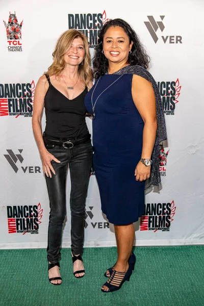 Elizabeth Bliss Gina Garcia Asisten 24Th Annual Dances Films Festival — Foto de Stock