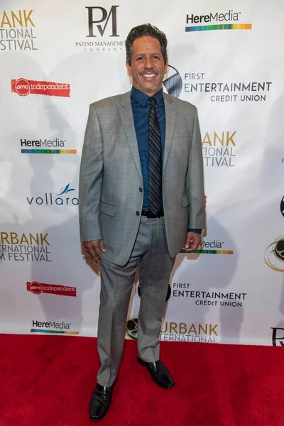 カート パティノは2021年9月10日 カリフォルニア州バーバンクAmc 16で開催された第13回バーバンク国際映画祭で 殺人と呼ばれるこのゲーム のワールドプレミアに出席した — ストック写真