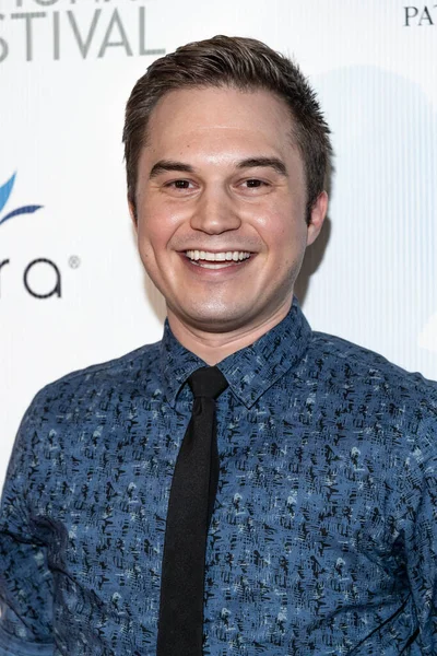 John Omohundro Deltar Den Årliga Burbank International Film Festival Awards — Stockfoto