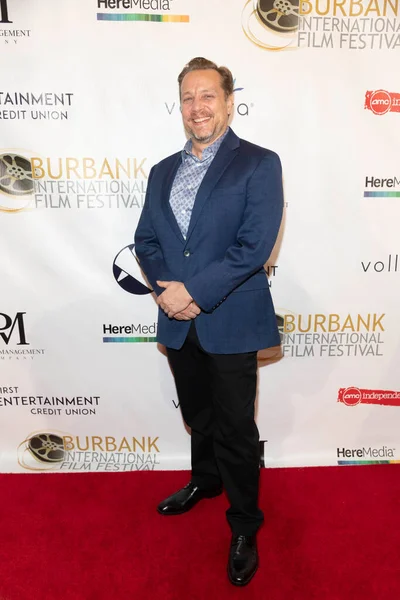 James Ganiere Uczestniczy Międzynarodowym Festiwalu Filmowym Burbank Września 2021 Roku — Zdjęcie stockowe