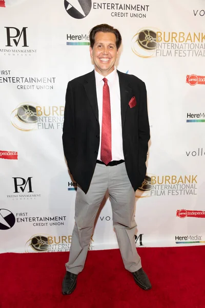 Paul Lauden Részt Vesz Unholy Burbanki Nemzetközi Filmfesztivál Vetítésén Burbankban — Stock Fotó