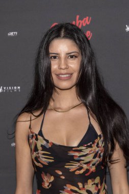 Valeria Quintero 22 Eylül 2021 'de The Landmark Theatre, Los Angeles' ta 