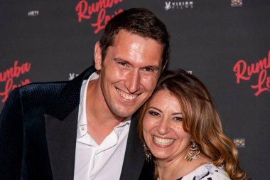 Denis Oliver ve Vrezhui Oliver 22 Eylül 2021 'de The Landmark Theatre, Los Angeles, CA' da 