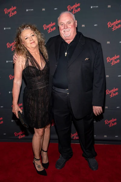 Becky Und Ben Loggins Besuchen Filmpremiere Rumba Love Landmark Theater — Stockfoto