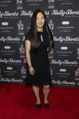 Hanrui Wang, 23 Eylül 2021 'de Japonya' nın Los Angeles kentinde düzenlenen 17. HollyShorts Açılış Gecesi Festivali 'ne katıldı.