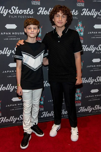 Cameron Crovetti August Maturo Participa 17Th Annual Hollyshorts Opening Night — Fotografia de Stock