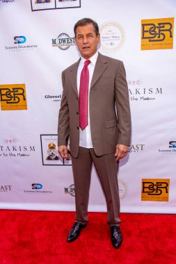 Michael Pare, 24 Eylül 2021 'de Los Angeles' taki Luxe Otel 'de düzenlenen 