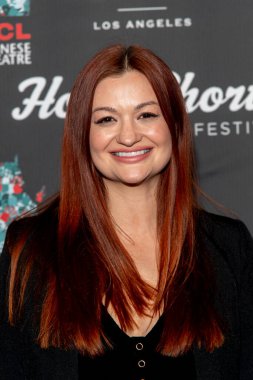 Leah McKendrick, 27 Eylül 2021 'de TCL Çin Tiyatrosu' nda düzenlenen 17. HollyShorts İkinci Film Yapımcıları kırmızı halısına katıldı.