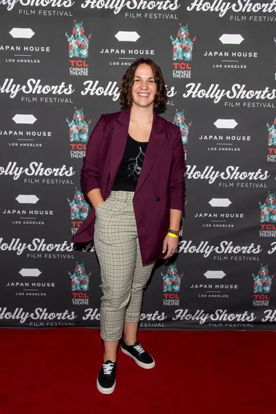 Taylor Hinds Participa 17Th Annual Hollyshorts Second Filmakers Tapete Vermelho — Fotografia de Stock