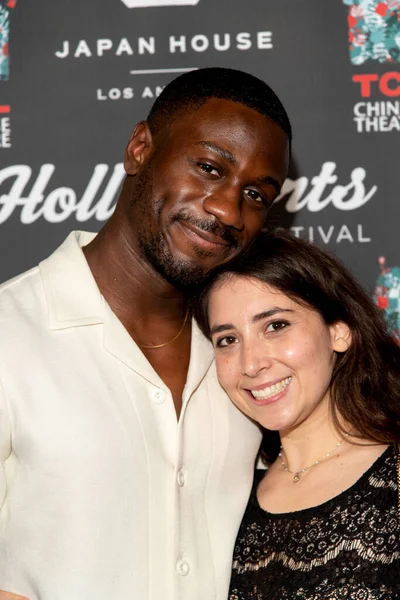 Marchant Davis Maggie Herskowitz Attend 17Th Annual Hollyshorts Second Filmakers — Stock Photo, Image