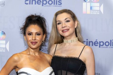 Actress Kikey Castillo, Director / Actress Whitney Anderson attend Film Festival at Hollywood Park OPENING NIGHT at Cinepolis Luxury Cinemas, Los Angeles, CA, October 7, 2025