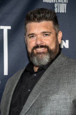 Senior Producer Patrick Layton attends Malibu Film Festival presents World Premiere of 'An Inconvenient Study' at Directors Guild of America, Los Angeles, CA, October 12th, 2025