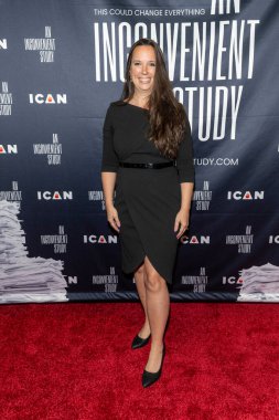 PERK Amy Bohn attends Malibu Film Festival presents World Premiere of 'An Inconvenient Study' at Directors Guild of America, Los Angeles, CA, October 12th, 2025