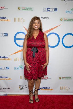 Halkla İlişkiler Tanasha Allwood, 18 Ekim 2025 'te Santa Monica Bay Kadınlar Kulübü' nde İfşa Fonu Yardım Galası 'na katıldı.