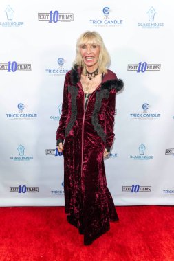 Aktris Patti Negri, Cinelounge Sunset Theater, Los Angeles, CA, 23 Ekim 2025 'te düzenlenen Dünya Viski Koşusu' na katıldı.