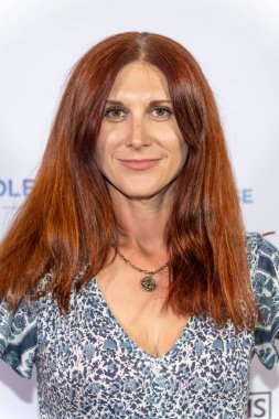 Aktris / Komedyen Lacretia Lyon, Cinelounge Sunset Theater, Los Angeles, CA, 23 Ekim 2025 'te dünya Whiskey Run galasına katıldı.