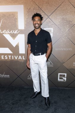 Aktör Joe Bell 2025 Micheaux Film Festivali Altın Gecesi 'ne katıldı: One Culver, Los Angeles' ta Genç Hollywood Partisi, CA, 25 Ekim 2025