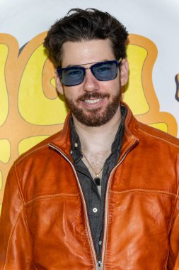 Müzisyen Morgan Day 26 Ekim 2025 'te Los Angeles, Ziggy Oteli' ndeki 1 numaralı canlı grup Cadılar Bayramı partisine katıldı.