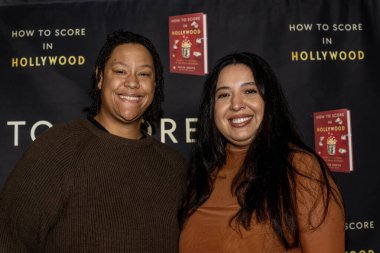 Ekran Motoru Başkan Yardımcısı Ari Virgil-Paige ve eşi Wanda, 15 Kasım 2025 'te Beverly Hills Tenis Kulübü' nde Kevin Goetz 'in 