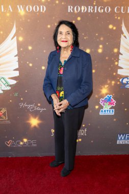 İşçi Partisi aktivisti Dolores Huerta, 23 Kasım 2025 'te Şaban Tiyatrosu' nda 'Liberandome' un ilk gösterimine katıldı.