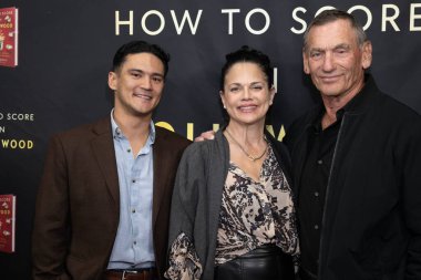 Yeğen Jordan Leppo, şarkıcı Stacy Earl, yönetmen Rick Bieber, Hollywood 'da Kevin Goetz' ın 