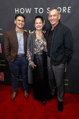 Yeğen Jordan Leppo, şarkıcı Stacy Earl, yönetmen Rick Bieber, Hollywood 'da Kevin Goetz' ın 