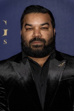 Aktör Adrian Dev 11 Ocak 2026 'da SkyBar Mondrian Oteli' nde düzenlenen 83. Altın Küre Ödül Töreni 'ne katıldı.