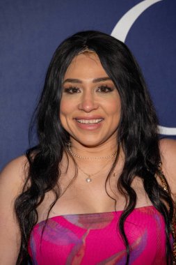 Aktris Janet Lopez 11 Ocak 2026 'da SkyBar Mondrian Otel' de düzenlenen 83. Altın Küre Ödül Töreni 'ne katıldı.