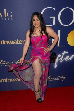 Aktris Janet Lopez 11 Ocak 2026 'da SkyBar Mondrian Otel' de düzenlenen 83. Altın Küre Ödül Töreni 'ne katıldı.