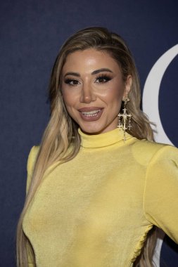 Şarkıcı Lika O, 11 Ocak 2026 'da SkyBar Mondrian Otel' de düzenlenen 83. Altın Küre Ödül Töreni 'ne katıldı.