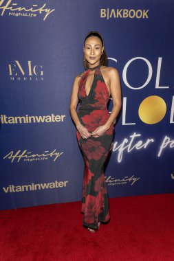 EMG Modeli Stephanie Green 11 Ocak 2026 'da SkyBar Mondrian Otel' de düzenlenen 83. Altın Küre Ödül Töreni 'ne katıldı.